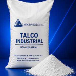 Talco industrial gris/blanco